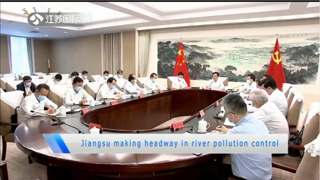 Jiangsu making headway in river pollution control