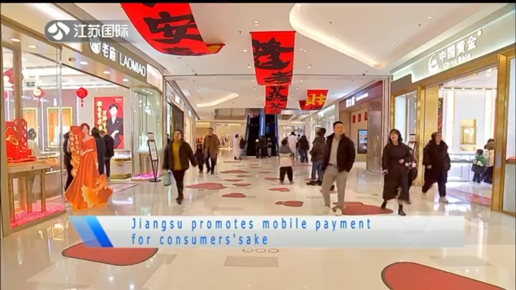 Jiangsu promotes mobile payment for consumers'sake