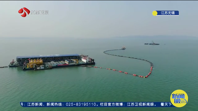 我国自主研发“太湖之星”清淤船首次启用