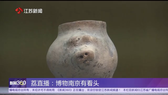 荔直播：博物南京有看头 南京博物院：5000年文物里的“显眼包”