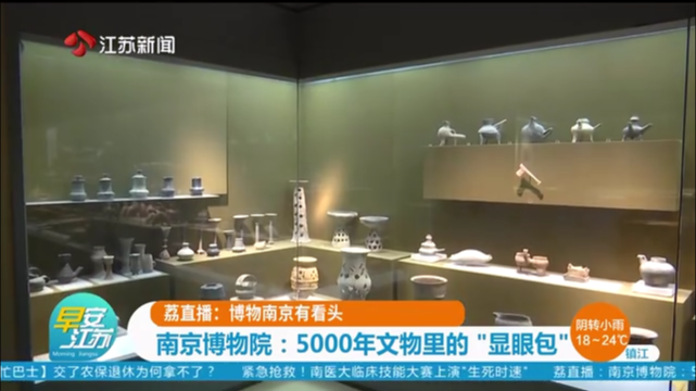荔直播：博物南京有看头 南京博物院：5000年文物里的“显眼包”