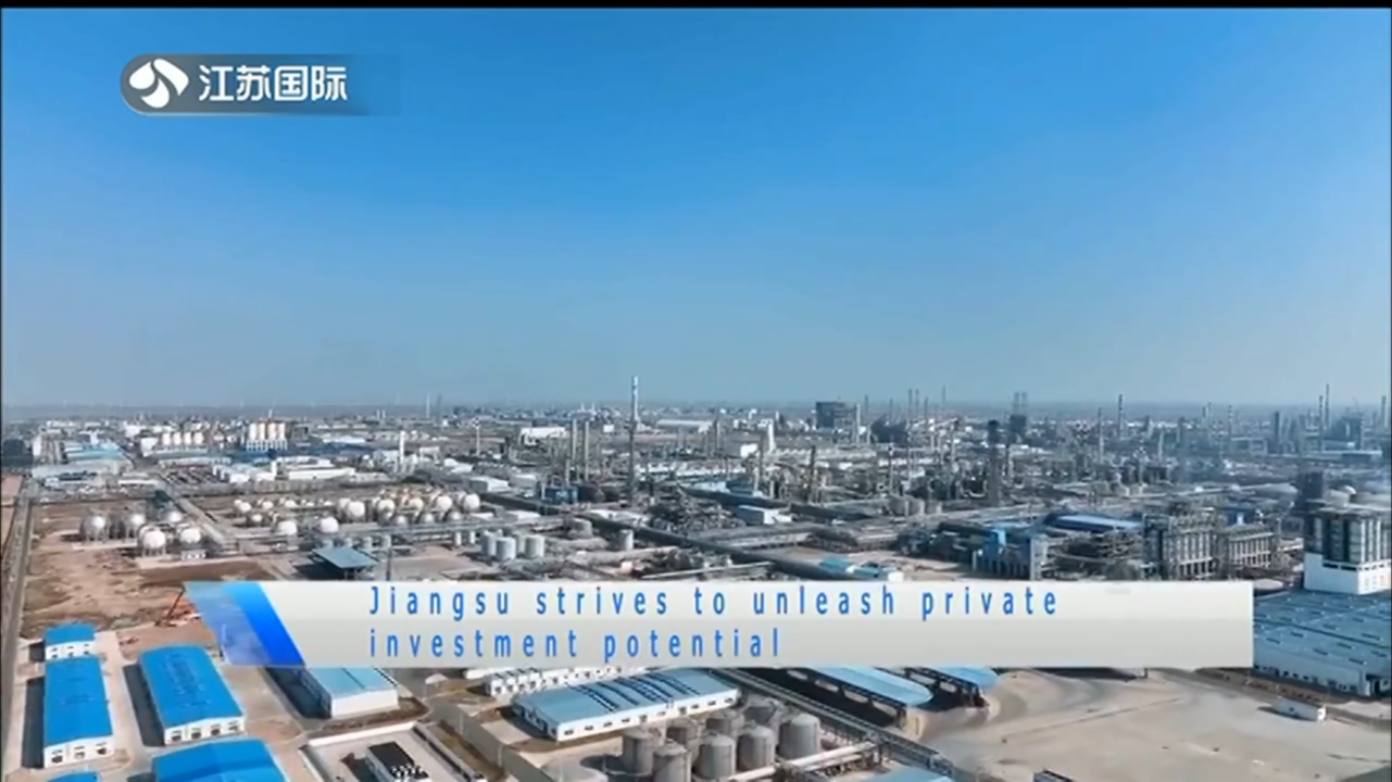 Jiangsu strives to unleash private investment potential
